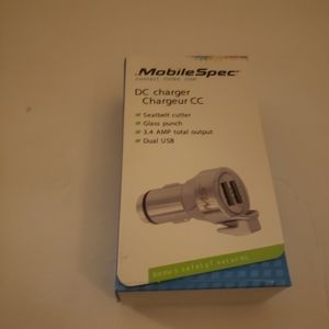 Mobile spec DC charger, cutter & glass punch